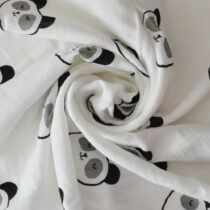 Kangobaby-Bamboo-Muslin-Swaddle-60x60x-WHITE-PANDAS