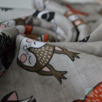 HippoMarket-Cotton-Muslin-Swaddle-Kiddy-Animals